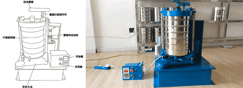 標準振篩機結構圖